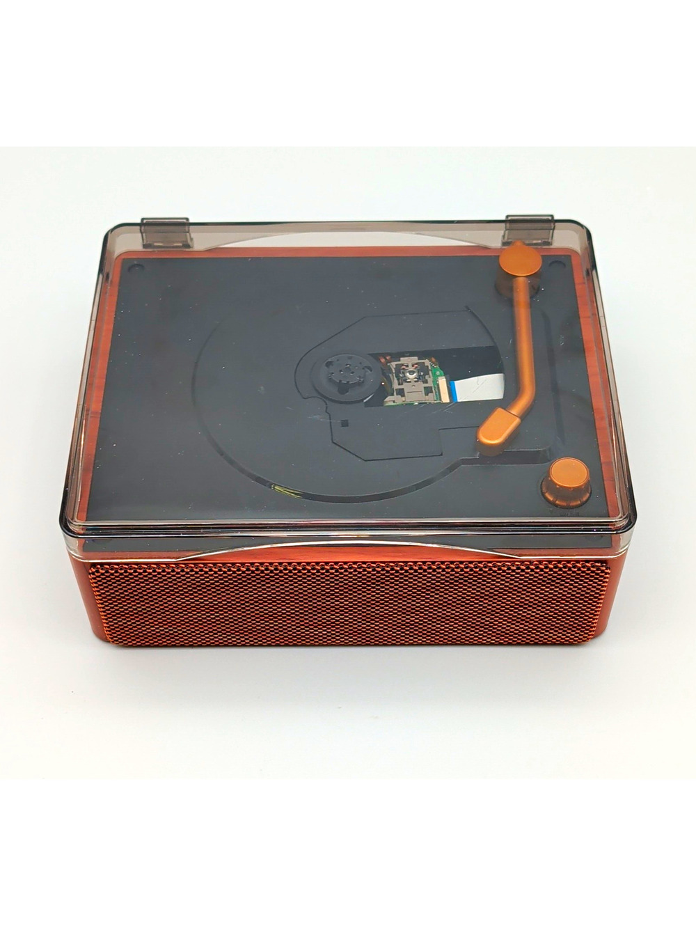 Yintiny All-in-One CD Phonograph Player – Retro Wood Grain Design * NO REMOTE*
